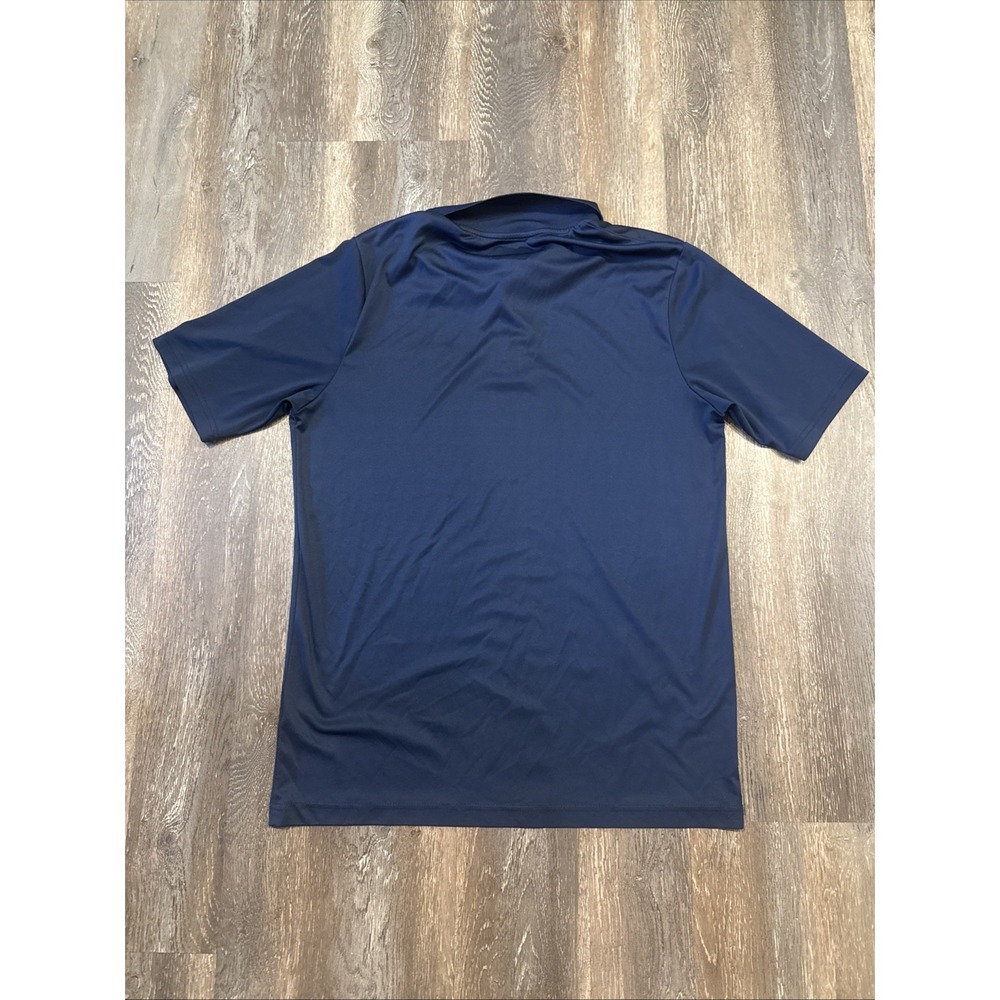 Seattle Seahawks Polo Shirt NFL Team Apparel Blue Short Sleeve Mens Large - Picture 2 of 6